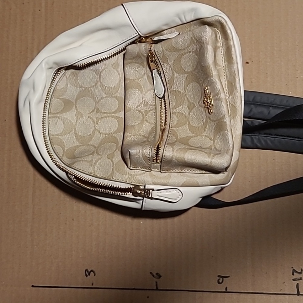 Mini coach backpack purse